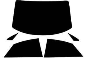 PSSC WINDOW FILM PSSC Pre Cut Rear Car Window Films for Mercedes E Class Coupe 2009 to 2016 05% Very Dark Limo Tint