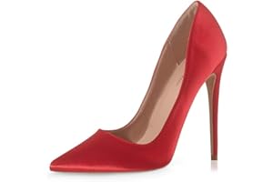 Zhabtuc Damskie buty na wysokim obcasie szpiczaste zamknięte palce wsuwane szpilki 10 cm impreza studniówka ślub buty na obcasie