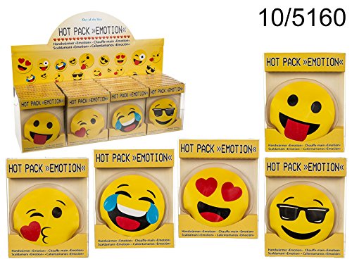 COM-FOUR® 4x Scaldamani Riutilizzabili - Scaldamani Con Motivo A Stella - Cuscinetto Termico Per Le Giornate Fredde E In Viaggio - Cuscino Anti-attorcigliamento (04 Pezzi - Look Usato Di Poppa