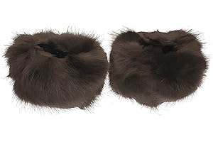 LOVELEGIS Polsini - Polsi - in Eco Pelliccia - sintetico - manicotti per maglie e cappotti - Idea regalo Natale e compleanno