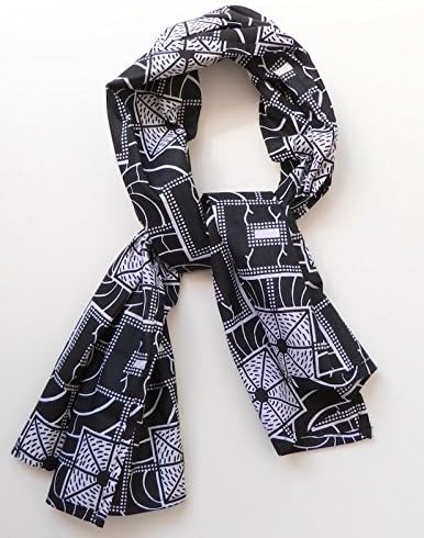 Teen running African print headwrap hijab turban yoga bandanna cotton festival boho UK