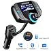 Produktbild FM Transmitter Auto Bluetooth, ABOX KFZ Auto Radio Adapter mit LCD-Anzeige 2.4A QC3.0 USB Ladegerät, Aux TF Karte Slot für iOS- und Android-Geräte