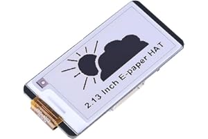 SEENGREAT 2.13 inch E-Paper Display Module 122 x 250 Pixels Two-Colour e-Ink Paper Screen Module for Raspberry Pi Zero/Zero W/Zero WH/2B/3B/3B+/4B,560ms Partial and 950ms Full Refresh SPI Interface
