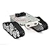 Produktbild Roboter Smart Tank Car Platform Metall Rostfreier Stahl Chassis Geschwindigkeit Encoder Motor 9V mit Crawler für Arduino Raspberry Pi DIY