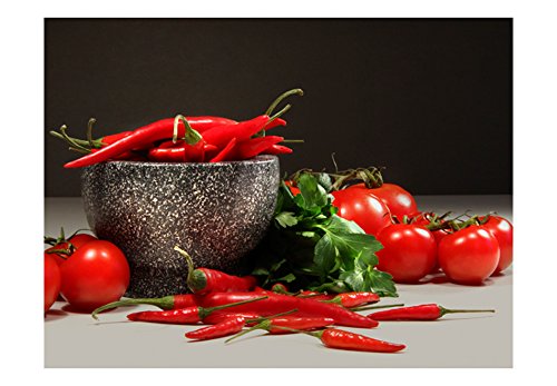 Vlies Fototapete 200×154 cm | TOP | Tapete | Fototapeten | Tapeten | Wandbilder XXL | Küche 100408-22 - 3