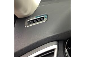 YUZHONGTIAN pour Qashqai J11 2014-2020 Tableau de Bord Air état Sortie d'aération Cadre Accessoire Auto 2 pièces