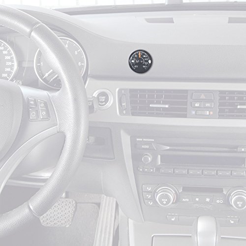 Smart-Planet hochwertiger Innen Thermometer – selbstklebende Befestigung – für z.B. Ihr Auto, Gewächshaus , Sauna , Garage etc. - 3