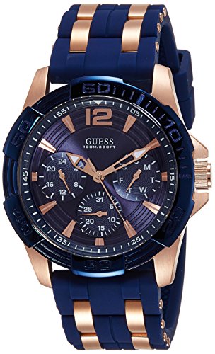 Guess Herren-Armbanduhr Analog Quarz Silikon W0366G4 Guess Herren-Armbanduhr Analog Quarz Silikon W0366G4