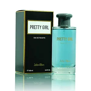 John Allen Pretty Girl Vanilla Dark, Tempting & Fresh Fragrance| Eau de Toilette| Skin Friendly| Daily Wear |Premium & Long Lasting 100ml Body Perfume for Women