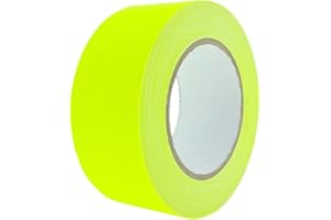 varivendo NEON Ruban adhésif mat fluorescent 50 mm x 25 m (NEON-gelb 50mmx25m)