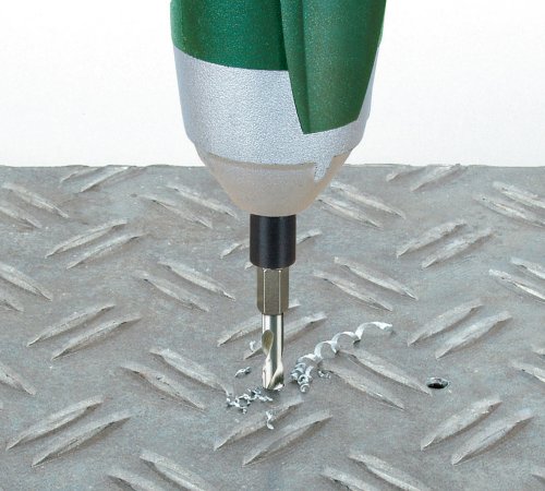 wolfcraft 1 Metallbohrer HSS geschl. 6kt. Ø3mm - 2