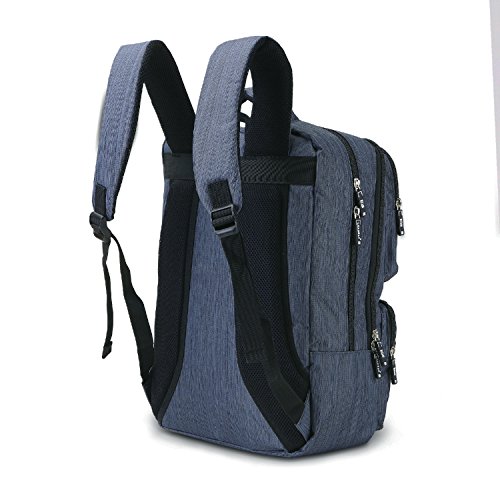 HongyuTing Unisex Business Travel Laptop Rucksack College Daypack Handtasche Passend für 15,6 Zoll Laptop - 3