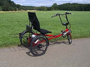 Lanztec Sesseldreirad - Liegedreirad mit Elektroantrieb LiIon Akku 36 V ...