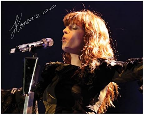 Florence + The Machine Autographed Signed 21cm x 29.7cm A4 Photo Poster