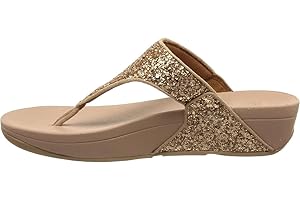 Fitflop Lulu Glitter Toe Post, Infradito Donna