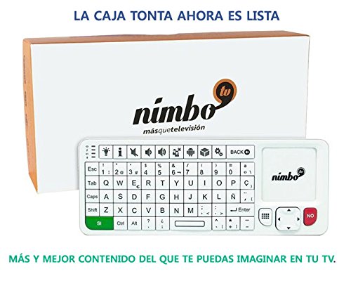 Nimbo Web Kit - Plataforma de contenidos para la televisión, color blanco