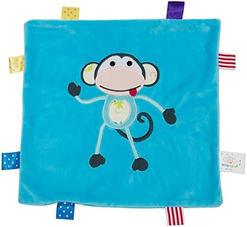 Wingingkids Baby Comforters for Bedtime Security Blanket Toys Monkey