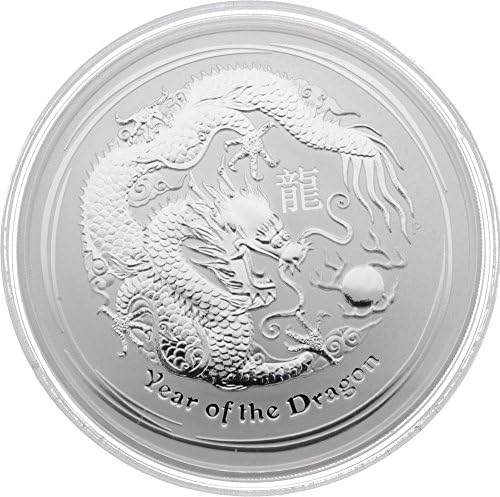 '10 oz Australia 10 Lunar II Century Dragon 2012 – 999/1000 Silver – Cased