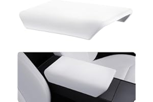 ‎BASENOR BASENOR Upgraded Tesla Model Y 2026 2025 Refresh (Juniper) Center Console Cover für 2024 2025 Tesla Modell 3 Refresh Highland TPU Armlehnenabdeckung Anti-Rutsch Armlehne Schutz Innenzubehör