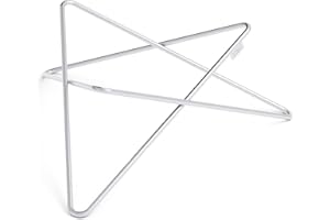 höfats - Base de estrella Bowl 57 - Pie de estrella de acero inoxidable macizo - Para un soporte seguro y cerca del suelo - Montaje sin herramientas - Accesorios para todos los cuencos de fuego Bowl