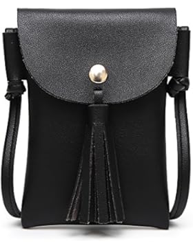 Frauen koreanische Art Messenger / Sling Tasche Cross-Body Tasche Mini Handytasche Brieftasche Tasche