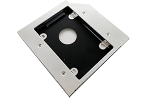 NIGUDEYANG 2ème Disque Dur HDD SSD SATA Optique Baie Cadre Caddy pour Toshiba Satellite C805 C850 C855 C870 C870D C850D C855D