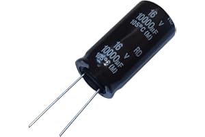 AERZETIX: Condensador electrolítico Radial 10000µF ± 20% 16V THT 105°C 2000h Ø18x35.5mm.