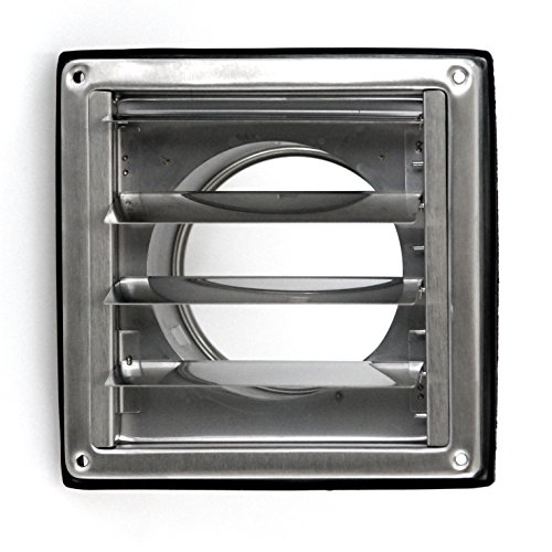 Klimapartner VKE 150 – Edelstahl Verschlussklappe - 2