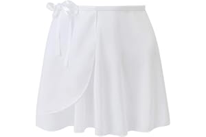 Tancefair Gonna a Portafoglio da Danza in Chiffon per Ragazze e Donne e Gonna a Portafoglio da Balletto