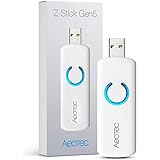 Aeotec Z-Stick Gen5 | USB Stick mit eingebauter Batterie | Z-Wave Plus | Smart Home | Kompatibel mit Raspberry Pi 4 oder älte