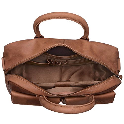 STILORD  Carlo  Gro  e Umh  ngetasche Leder Lehrertasche Aktentasche Schultertasche Reise Beruf Freizeit 15 6 Zoll Laptop College Bag Arbeit B  ro  Fa