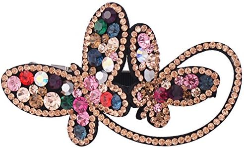 Crystal tail card/Bow rhinestone Daihatsu clip spring clip