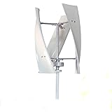 Turbina eolica, 12v 24v 48v 3000w Generatore Eolico Verticale Silenzioso di Piccola energia Generatore Eolico Verticale Porta