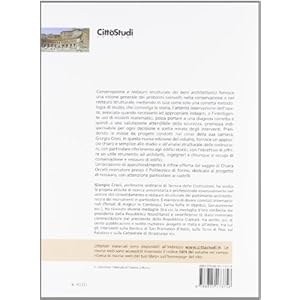 Conservazione e restauro strutturale dei beni architettonici