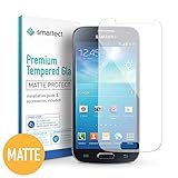 MAXIMALE PASSGENAUIGKEIT: Die Hartglas Gorilla Glass Handyfolie ist zu 100% kompatibel mit dem original Produkt Samsung Galaxy S4 mini. Bei einem curved Smartphone wird lediglich die horizontale Fläche von der Glasschutz-Folie bedeckt.