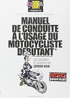 jaquette livre Manuel de conduite à l'usage du motocycliste débutant
