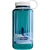 Nalgene Sustain 32 oz Geniş Ağızlı Su Şişesi - Manzara Ormanı