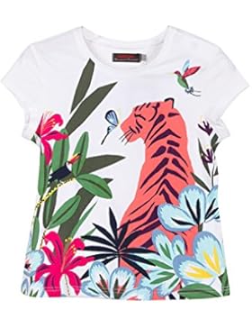 Catimini Mädchen T-Shirt TS MC panneau
