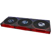 Lian Li UNI FAN TL LCD FLEX Kablosuz FAN, ARGB ve LCD Ekranlı - Reverse Blade Ters Kanatlı 120mm, Siyah, Kumandalı 3'l&uuml; Paket