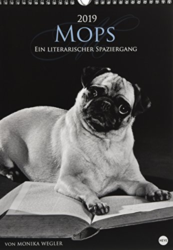 Mops - Ein literarischer Spaziergang - Kalender 2019