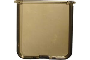 KARLIE Flamingo Abatant Porte 4-Way pour Chat Taille S