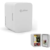 pTron EaseMate CUBE 8L Portable Mini Fridge, Thermoelectric Cooler and Warmer for Car & Home, Store Cosmetics, Beverage & Foo
