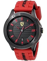 Ferrari De los hombres Analógico Vestido Cuarzo Reloj NWT 0830136