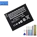 Price comparison product image Replacement Battery BV-T4D Compatible with Microsoft Lumia 950 XL Cityman Lumia 950 XL Dual SIM Nokia Lumia 950 XL