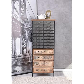Vintage Kommode Loft Möbel Apothekerschrank Industrial Schrank