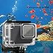 Produktbild htfrgeds Wasserdichter Gehäuse für GoPro Hero 7 White/Silver, Dive Housing Cover Underwater Protective Housing Shell 45m mit Halszubehör für Go Pro Hero7 Action Camera