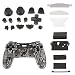 Produktbild Homyl Ersatz Gehäuse Controller Case Cover Joystick Kasten Abdeckung + Ersatz Tasten Knöpfe Set für PS4 1st Gen. Controller Steuerung - Schwarz