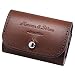Produktbild Kronen Soehne KS Unisex Herren Damen Leder Kopfhörer Tasche In-Ear-Kopfhörer Schutztasche Schutzhülle Kopfhörerhalter KB094