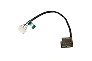 JINTAI Générique HP 15-AC 15-AE 15-da 15-EG 15M-EU 15-AY 15M-ES 15M-EU 14-BS 14t-BS DC Power Jack Dock Port Plug Socket Connettore Carica OEM （12.8CM） M01322-S75 799736-Y57 799736-S57