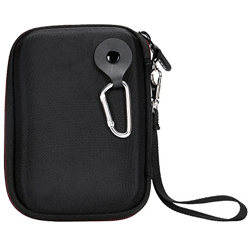 LTGEM EVA Festplattentasche für WD Western Digital My Passport Ultra , Elements SE/Toshiba Canvio Basics 1 TB /Seagate Backup/Transcend 2 TB /Kingston MLWG2/RAVPower FileHub Externe Festplatte-schwarz - 8